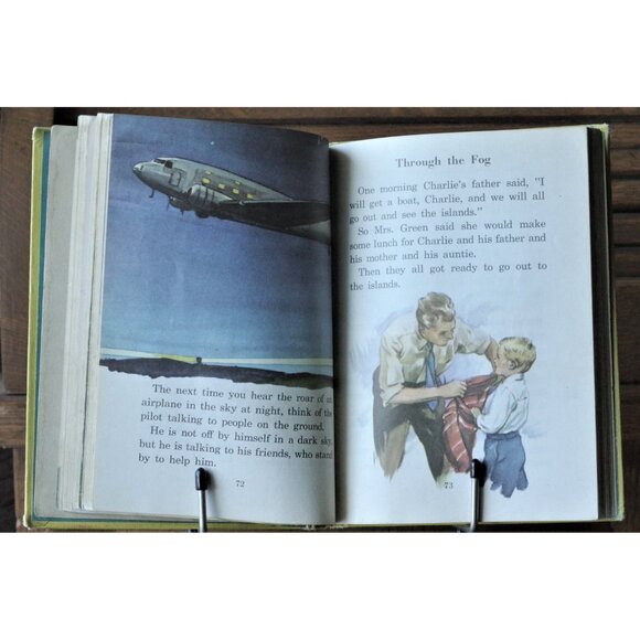Vintage Textbook, We Grow Up Second Reader, MacMillan Company 1945 New Work-Play - Picture 6 of 9